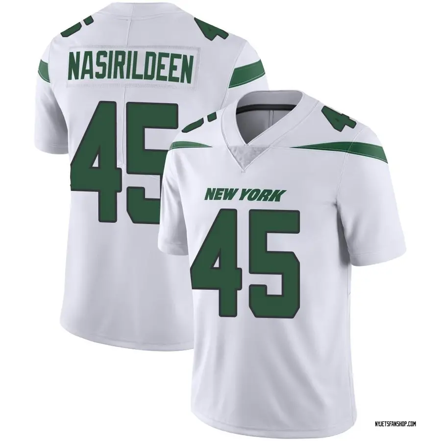 Men's Nike Spotlight White New York Jets Vapor Untouchable Elite