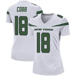 Nike Alijah Vera-Tucker New York Jets Men's Limited Spotlight White Vapor  Jersey