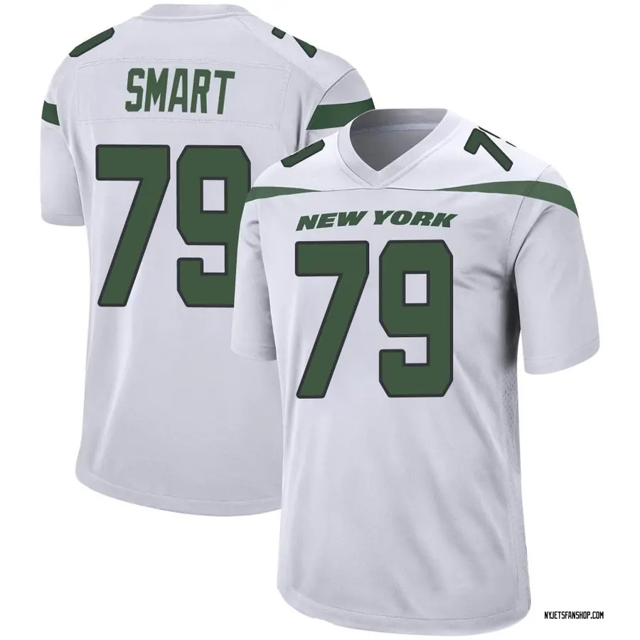 Nike Jeremy Ruckert New York Jets Youth Limited Spotlight White Vapor Jersey